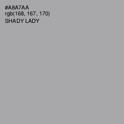 #A8A7AA - Shady Lady Color Image